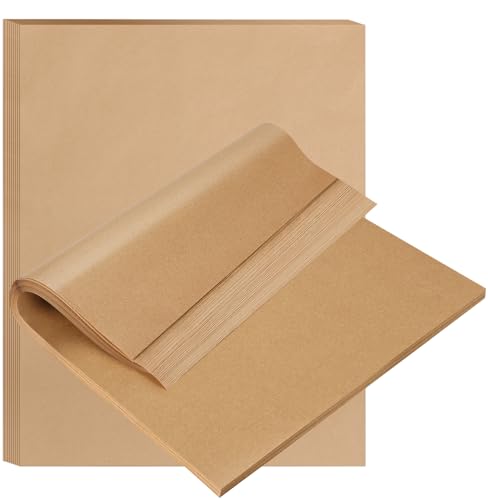 BYKITCHEN 12 x 16 Inch Parchment Paper Sheets, Non-Stick Precut