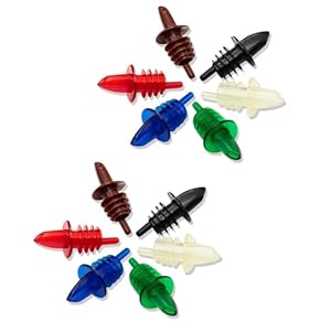 Illkjasfc 10 Stück Flaschenausgießer Set