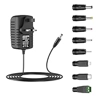 ⏩【Wide Compatibility】: Our AC to DC 5V 2A adapter is compatible with a wide range of devices including LED strip lights, CCTV cameras, baby monitors, TV boxes, Wi-Fi receivers, speakers, tablets, Raspberry Pi, MP3/MP4 players, video players, game con...