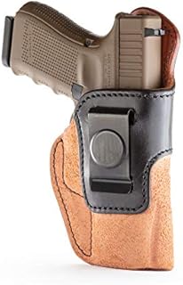 1791 Leather Gun Holster - IWB Holster - Premium Leather Right Handed Holster - Fits Glock 23, 29, 30, 38 / Sig Sauer P220 P226 P229, P229c. P320c P320