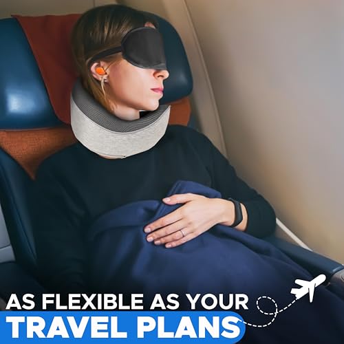 Almohada de espuma viscoelástica ajustable para cuello miniatura 6