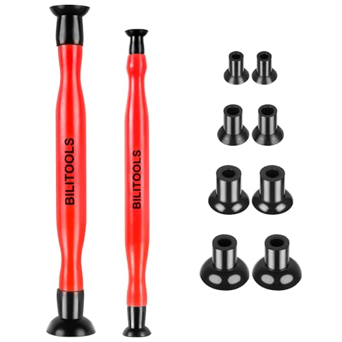 BILITOOLS Kit de 2 Rodoirs de Soupape (Rectifieuses) avec 4 Tailles (1,6 cm, 2 cm, 3 cm, 3,6 cm)