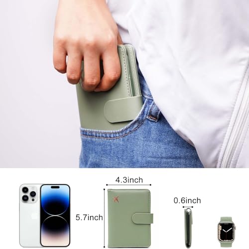 Premium Leather Passport Holder Covers Case, Waterproof Travel Wallet Passport Holder, Passport Book for Women Men4