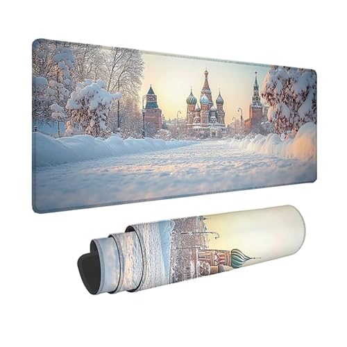 Tapis de souris grand format antidérapant pour éviter les glissements de sous-main
