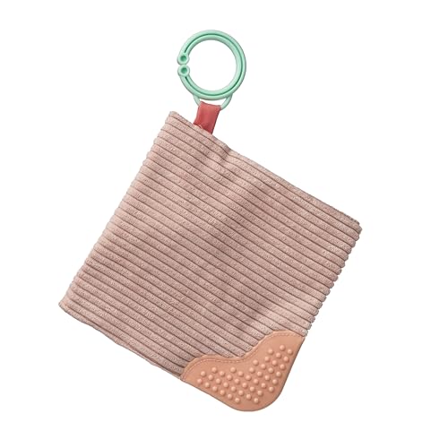 Image of Mary Meyer Crinkle Teether Toy with Baby Paper and Squeaker, 6 x 6-Inches, Cream Giddy Up Pony