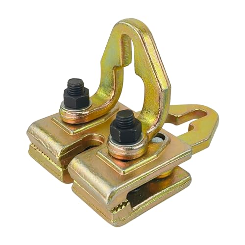 AeKeatDa Heavy Duty 5 Ton Right-Angle Two-Way Auto Body Repair Pull Clamp for Car Body Repair Tool Kit