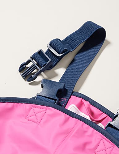 Playshoes Unisex Baby and Kids' Fleece Lined Rain Pants (Pink, 5-6 Years)