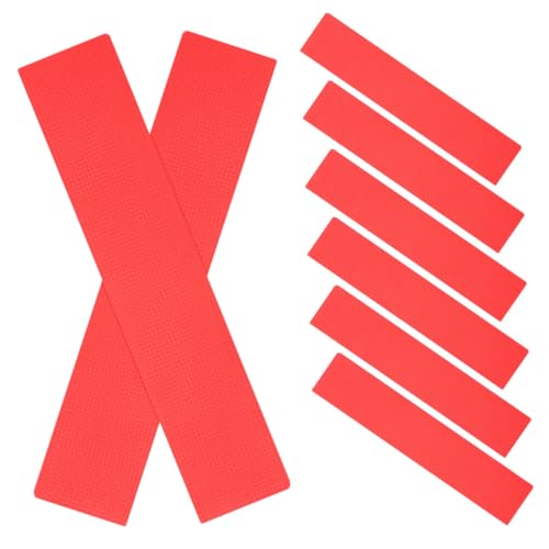 HONMEET 8Pcs Tennis Court Markers Brightly Colored Spot Markers for Soccer and Football Training and Design for Outdoor Sports Activities