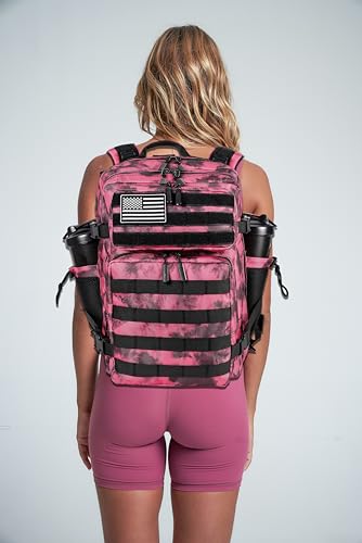 Image of LHI Tactical Military Backpack for Men and Women 25L /35L Army Assault Pack Bag Small Rucksack with Bottle Holder
