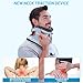 Cervical Neck Traction Device,Adjustable Neck Stretcher Cervical Traction,with 3 Power Traction and 8 Airbag Support,Brace which Decompresses The Neck and Relieves