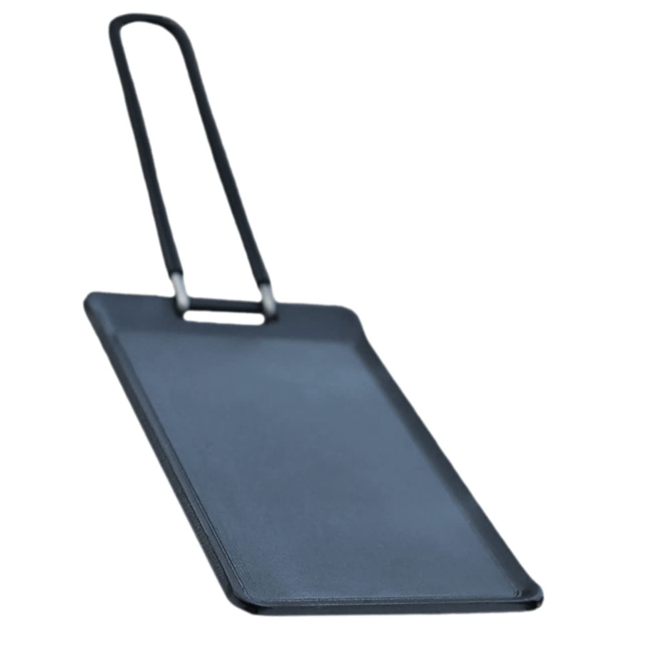 STOBAZA Barbecue Grill Pan Non Stick Steak Pan with Handle for Outdoor Grilling Camping and Picnics Meat Grilling Tray