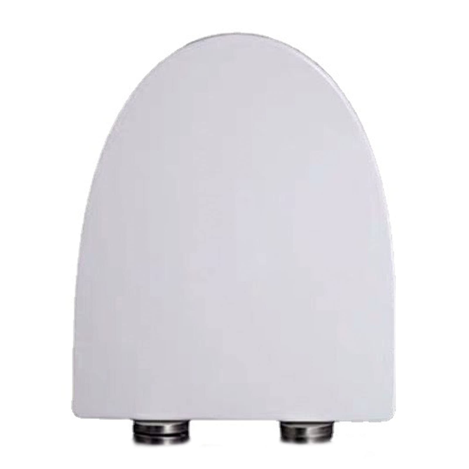 Dxpsxjl White Elongated Plastic Toilet Seat With Quick-Release Hinges, Easy Clean, Easy Installation, Seat, Release, Quick, Easy, Toilet, Plastic, Elongated, Hinges, Adjustable