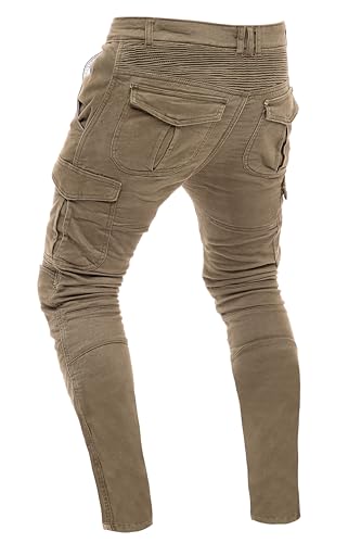 Juicy Trendz Mens Motorcycle Pants Armored Riding Jeans with Hip & Knee Pads, Aramid Protective Lining Adventure Touring Pant2