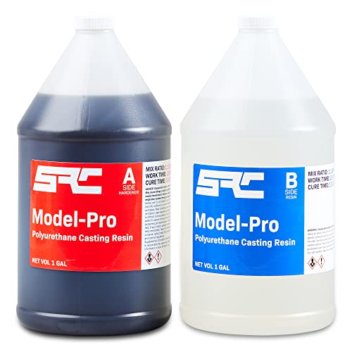 SPRESIN Model-Pro 2-Gal (1 Gal Part A + 1 Gal Part B) 2-Part Polyurethane Casting Resin Kit, Low-Viscosity and Odorless, Ideal for Casting Models, Prototypes, Figurines, Art and Crafts Projects