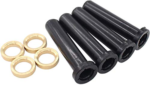 Lisyline 8pcs Front Suspension Control A-Arm Long Bushings with Spacer for Polaris Sportsman 500 RSE Sportsman 400 4x4 700