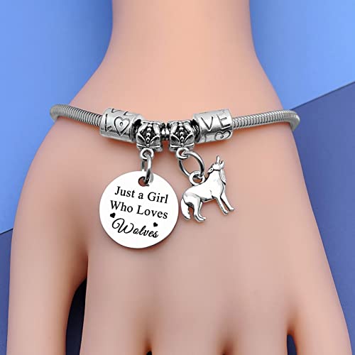 Animal Lover Gift Bracelet for Women Christmas Birthday Gift Ducks Dragon Koala Wolf Cow Gift for Girl Cow Bracelet Cow Lover Gift Equestrian Gift for Horse Lover Horses Jewelry Gift Wolf Lover Gift3
