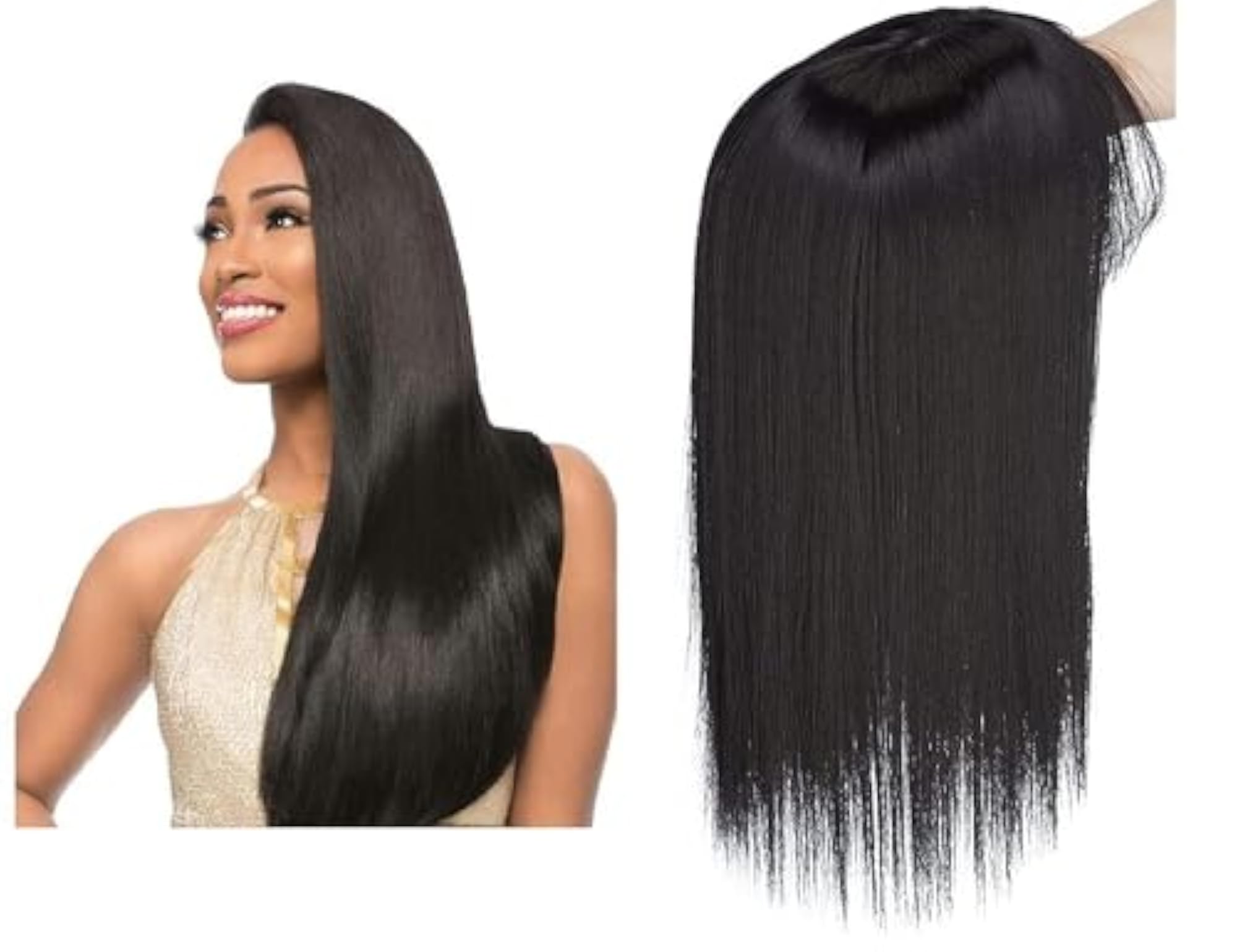 Silk Base Hair Topper for Women with Thinning Hair