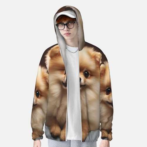 Veste à capuche UPF 50+ manches longues évite coups de soleil