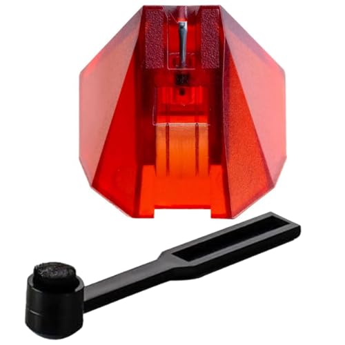 MANAYO Stylus Replacement Needle for Ortofon 2M Red 1 Pack for 2M Red Cartridges Vinyl Record Player Turntable Accessory