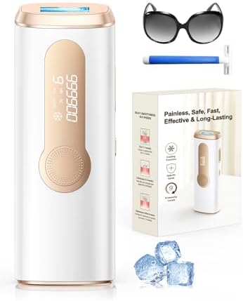 Depiladora Laser IPL con Refrigeración, Innovadora Función 3 en 1...