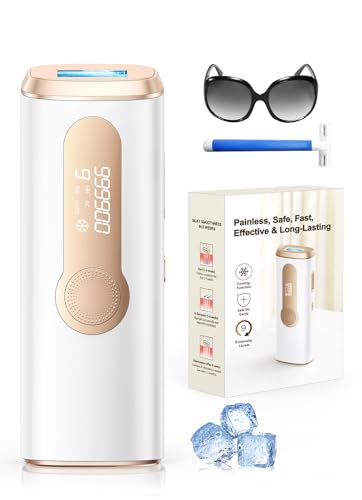 Depiladora Laser IPL con Refrigeración, Innovadora Función 3 en 1, 9 Niveles de Energía, 999,900 Flashes, Depiladora Luz Pulsada Indolora para Todo el Cuerpo 2