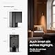 Scandinavian home Aussenlampe Wand 2er Set - Wandleuchte Aussen & Innen mit GU10 Fassung, Außenwandleuchten IP65 - Wandlampe Aussen, Aussenleuchten Hauswand, Außenleuchte Wand - Einflammig, Anthrazit