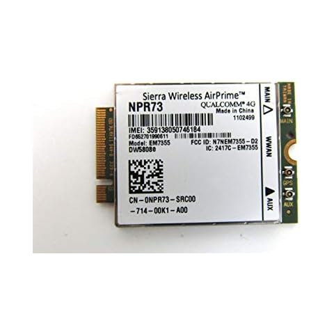 Dell Wireless DW5808e 4G LTE EM7355 WWAN Module Card 2NDHX NPR73 PN01C 4GP3D Cover