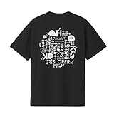 [ザ・ノース・フェイス] 半袖 カットソー Tシャツ S/S TNF Monkey Magic Tee ブラック L