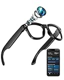 【4-in-1 AI Smart Glasses】 Perfect for tech enthusiasts and professionals, they serve as HD smart glasses with camera, UV-protective sunglasses, a ChatGPT-powered AI assistant, and immersive headphones—your ultimate hands-free companion for work and t...