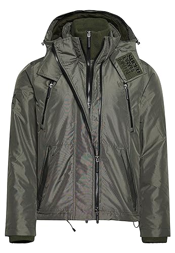 COAT MOUNTAIN WINDCHEATER SUPERDRY Surplus Goods Olive L HOMBRE