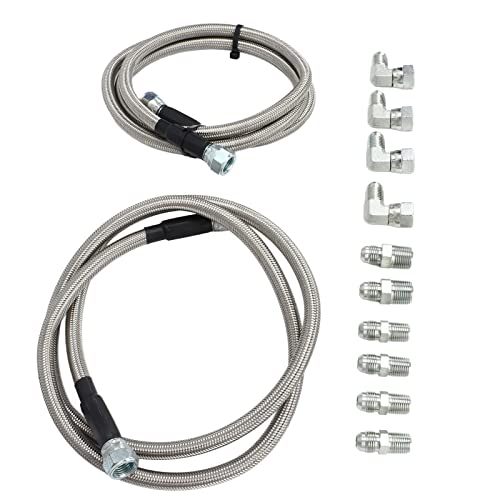 Getriebekühlerschlauch Getriebekühlerschlauchanschluss 700r4 Th400 1 Paar Getriebekühlerschlauch-Armaturensatz Th350 LKW-Zubehör Ersatz