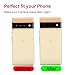 Perzework 2 Set Back Rear Camera Lens Glass Replacement for Google Pixel 6 Pro with pre-Installed Adhesive and Reparing Toolkit