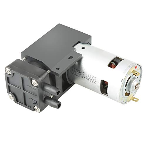 Vacuum Pump, DC12V Vacuum Pump 42W Mini Small Oilless Vacuum Pump -85KPa 40L/min