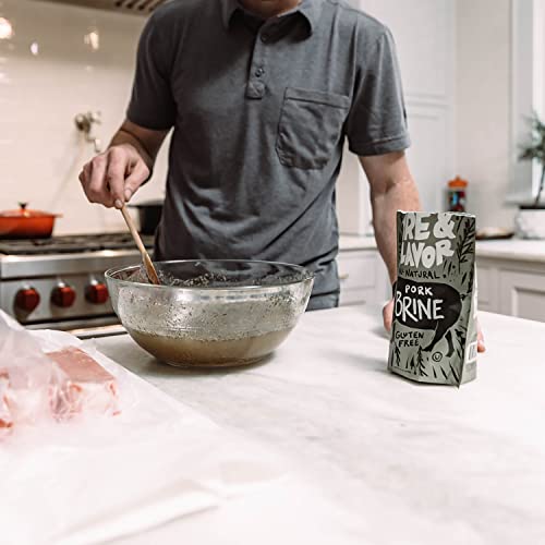 Fire & Flavor Chicken Brine, All Natural, Rosemary, Thyme & Basil Brining For Flavor, Tenderness And Juicy Bites - Chicken Has Never Been Better, Preservative-Free, Minimal Preparation Time, 16Oz #TOP6