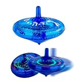 Rite Lite Light Up Dreidel - Spinning Chanukah Party Dreidel with Hebrew Lettering, Colorful Light Patterns, Goodie Bag Rewards, Hours of Fun!