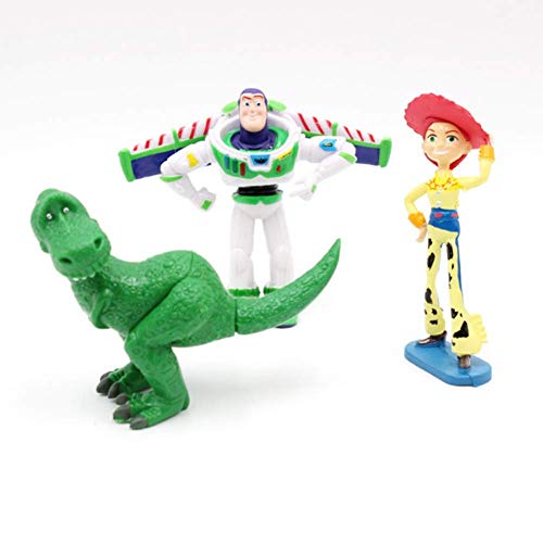 9 Pcs Toy Story Cake Toppers Mini Figurines Cupcake Decorations Cute Premium Toy Story Party Figurines Cartoon Action Figures Toy Story Party Supplies #TOP3