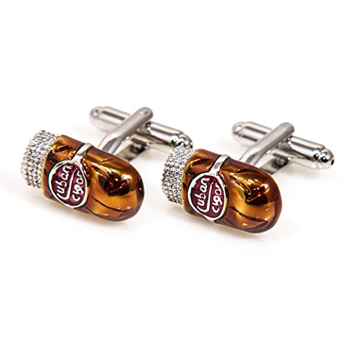 Mancuernillas MRCUFF Cuban Cigars 4 pares con caja regalo miniatura 4