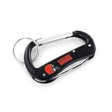 NFL Cleveland Browns Carabiner Multi-Tool Keychain, Black