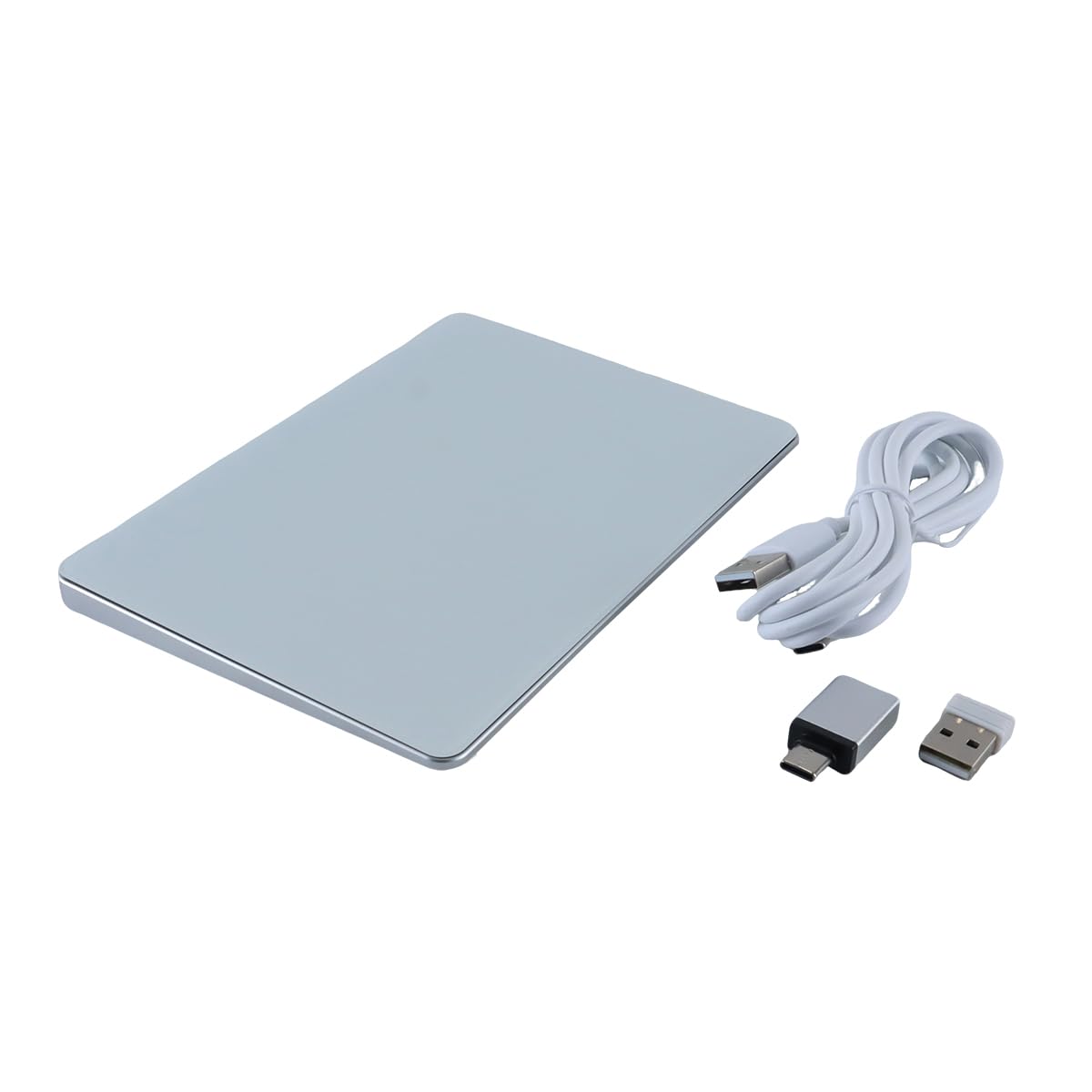 Gurtt Trackpad con ricevitore USB 2.4G per superficie multi-touch, trackpad ad alta precisione, mouse touchpad multi-gesture compatibile con PC desktop 10/11