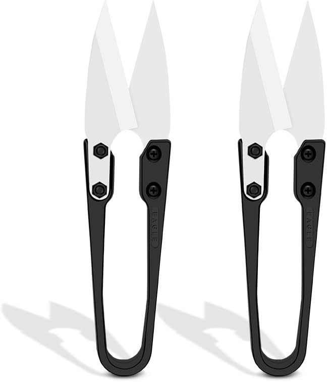 Ceramic Precision Scissors - Phone Repair Battery Cable Cutter for Electronics, Crafts & Cloth - Non-Conductive Non-Magnetic Small Snips (2)