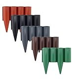 [page_title]-GardenPlast PalGarden Gartenpalisade, Rasenbord, Rasenkante 2,52 m, grün, 25x3x22.5 cm, 04-005