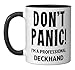 Deckhand Ceramic Mug, Black/White