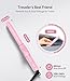 FARERY Travel Size Mini Curling Iron 3/4 Inch, Dual Voltage Travel Curling Iron for Short Hair with 3 Adjustable Temp, Auto-Off, Ceramic Mini Hair Curler Infused Keratin & Argan Oil, with Storage Bag