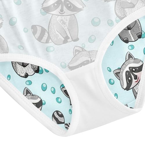 Cute Raccoons Toddler Girls's Underwear 2T 202c1127 5