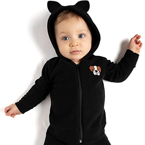 Conjunto Bebê Menino Calça e Blusa Orelhinha Dog (M [3 a 6 Meses])