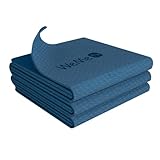 ＷｅＭｅ ヨガマット 折りたたみ 4mm/6mm/8mm トレーニングマット エクササイズマット TPE材料 滑り止め 無毒無害 183cm*61cm ピラティスマット 軽量 初心者 上級者 収納に便利 収納袋付き