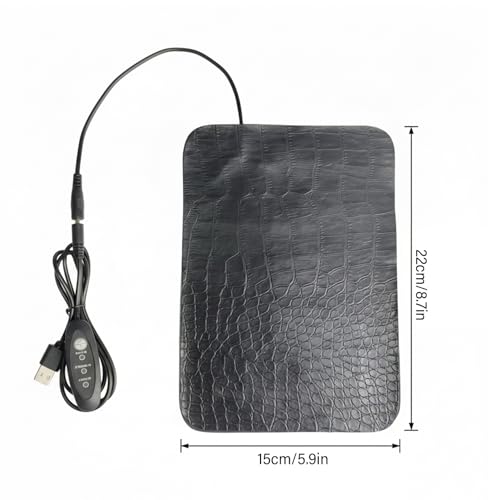 Almohadilla térmica para terrario de reptiles 22x15 cm USB miniatura 4