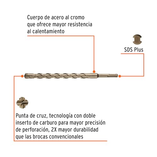 Broca para rotomartillo 3 4 5 Imagen adicional
