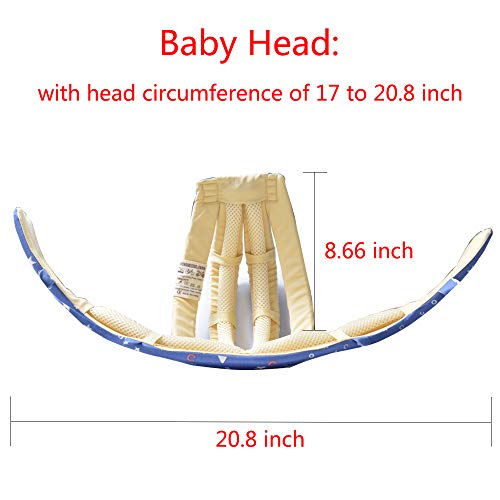 Casco de protección para bebé para aprender a gatear y caminar seguro en casa 6