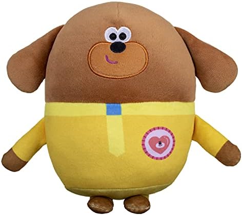 Hey Duggee 2142S Duggee Hug Squashy Soft Toy Swing Ticket, Brown